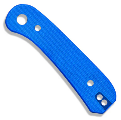 Knafs Lander 1 Knife Scales, Flat G10 Blue, 00130