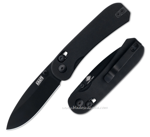 Knafs Lander 3 Folding Knife, S35VN Black, G10 Black, 00276