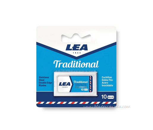 Lea Double Edge Razor Blades Refill, Stainless - 60 Blades, 003236-6