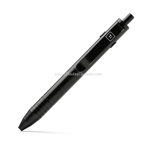 Big Idea Design Mini Dual Side Click Pen, Titanium Black, 007766