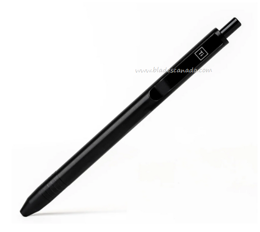 Big Idea Design Slim Click Pen, Titanium Black, 007902