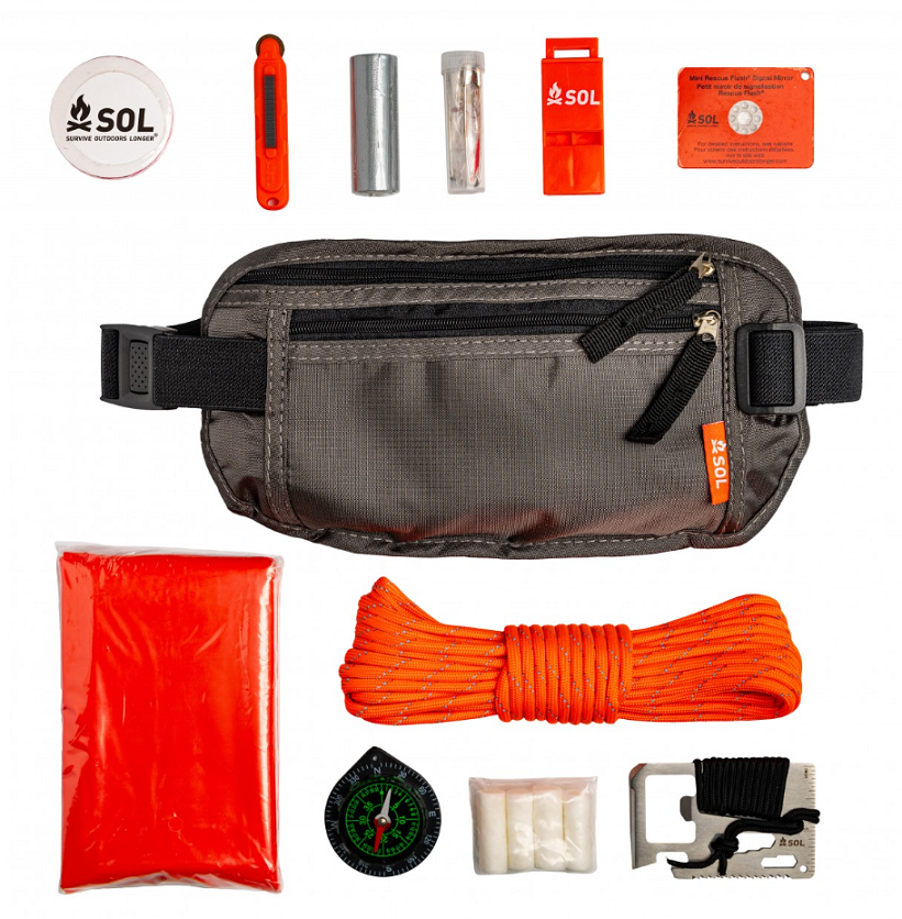 Survive Outdoors Longer SOL Trail Ready Kit, 15 Piece