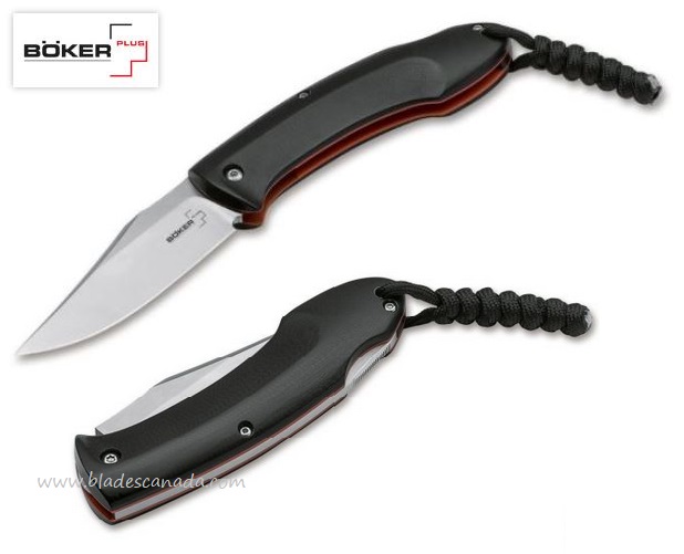 Boker Plus Frelon Folding Knife, VG10, G10 Black/Orange, 01BO265