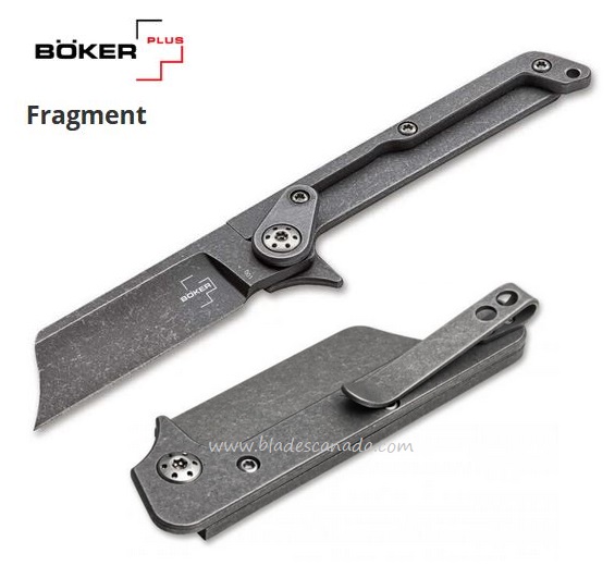 Boker Plus Fragment Slipjoint Compact Folding Knife, 01BO660