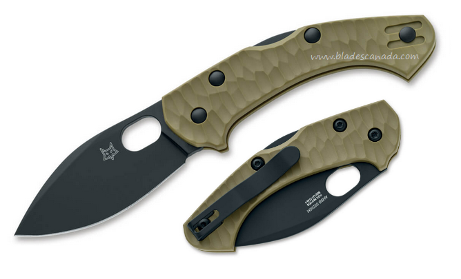 Fox Italy Zero 2.0 Desert Warrior, Stainless Black, FRN OD Green, 01FX1065