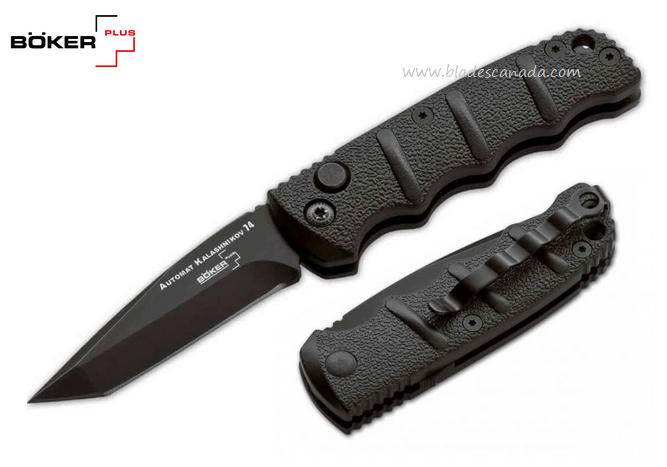 Boker KALS-74 Mini Folding Knife, D2 Black, Aluminum Handle, KALS-74 Mini