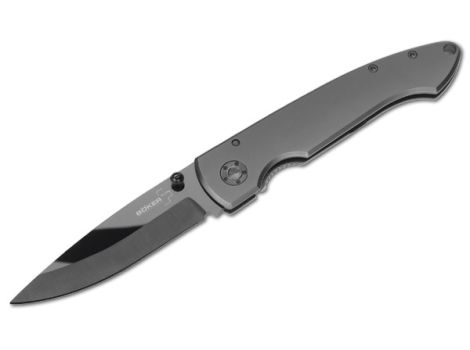 Boker Plus Anti-Mc Framelock Folding Knife, Ceramic Blade, Titanium, 01BO035