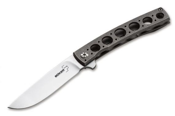 Boker Plus Mini FR Folding Knife, VG10, Titanium, B-01BO748