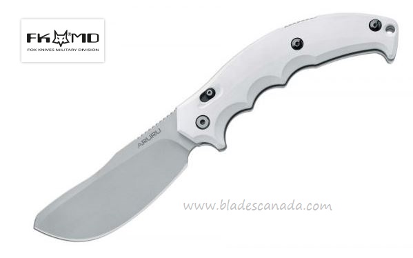 Fox Italy Aruru White Folding Knife, N690, FX-506W