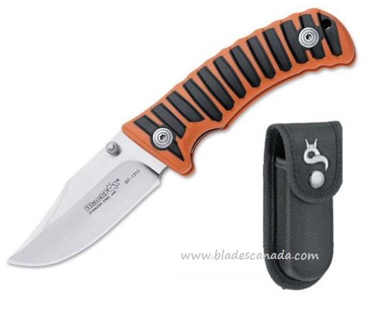 BlackFox BF-131OR Folding Knife, 440C, Orange Handle, BF-131 OR