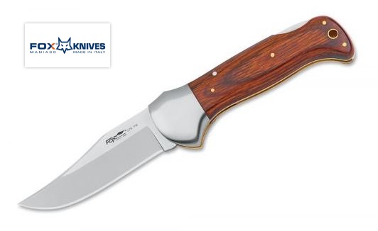 Fox Italy Forest Folding Knife, 440C, Pakkawood, 576PW