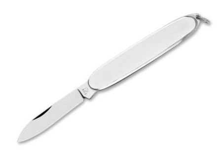 Fox Italy Gentleman Slipjoint Folding Knife, Steel Handle, 221/1
