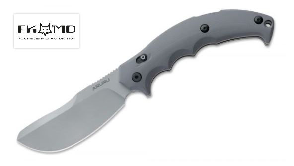 Fox Italy Aruru Folding Knife, N690, G10 Grey, FX-506 GR