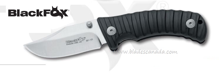 BlackFox BF-131B Outdoor Folding Knife, 440C, Zytel Black, Fox01FX279