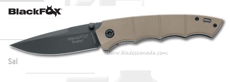BlackFox BF-705T Folding Knife, 440, G10 Beige, Fox01FX280