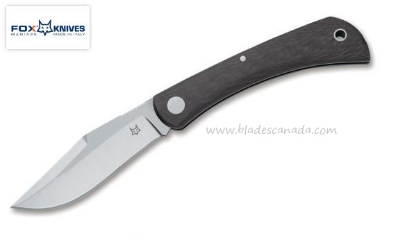 Fox Italy Libar Slipjoint Folding Knife, M390, Carbon Fiber, FX-582CF