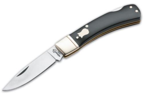 Boker Magnum Backlock Folding Knife, 440C, 01RY250B - Click Image to Close