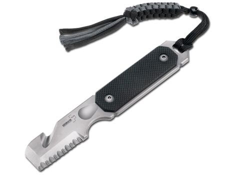 Boker Plus Cop Tool, 440C, G10 Black, Kydex Sheath, 02BO300