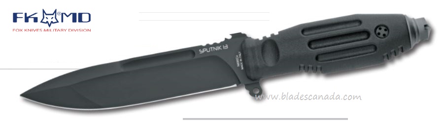 Fox Italy FKMD Sputnik 13 Fixed Blade Knife, N690, Nylon Sheath, FX-813B
