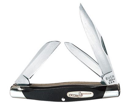 Buck Cadet Slipjoint Folding Knife, 420HC Steel, BU0303BKS
