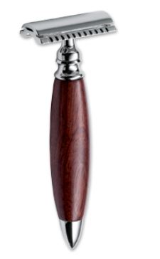 Boker Germany Saftey Razor, Bubinga Wood, 04BO147