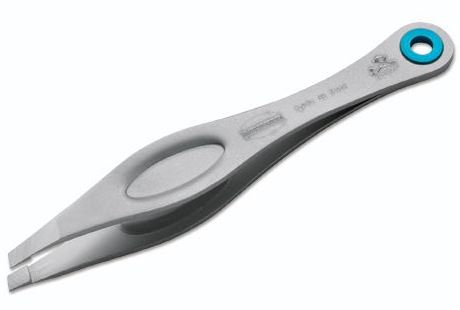 Boker Premax Slanted Tip Tweezers, Stainless Steel, 04PX006