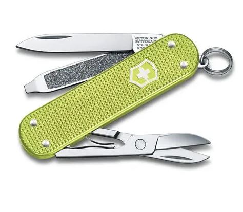 Swiss Army Classic SD Alox - Lime Twist