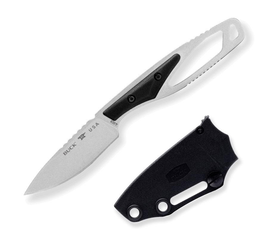 Buck PakLite Cape Select Fixed Blade Knife, 420HC, 635BKS