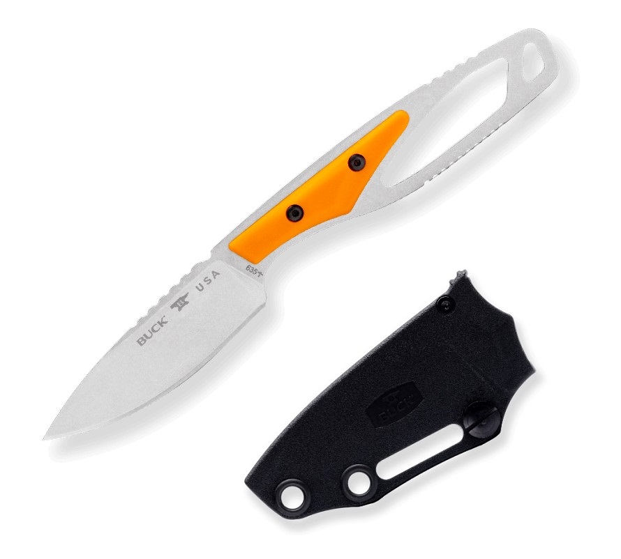 Buck PakLite Cape Select Fixed Blade Knife, 420HC, 635ORS