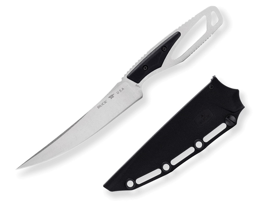 Buck PakLite Processor Select Fixed Blade Knife, 420HC, 636BKS
