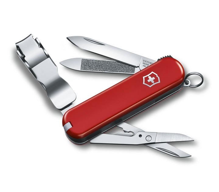 Swiss Army Nail Clip 580 - Red