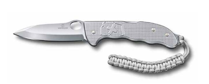 Swiss Army Hunter Pro Locking Folder - Silver Alox