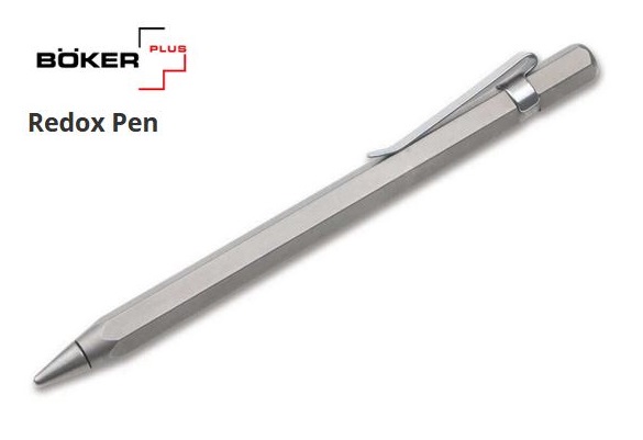 Boker Plus Redox Pen, Titanium, 09BO032 - Click Image to Close