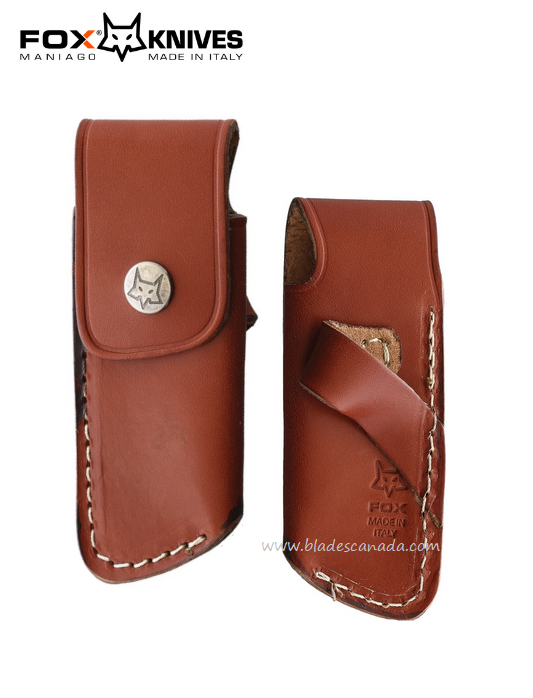 Fox Italy Leather Sheath, FX-38CM10 - Click Image to Close