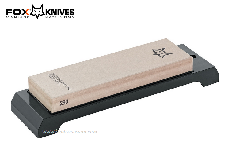 Fox Italy HH-10 Sharpening Stone, 280 Grit, HH-10