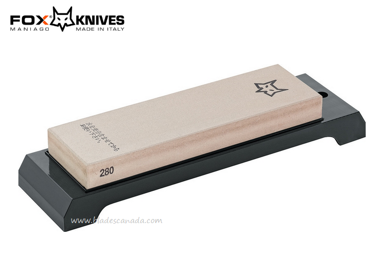 Fox Italy HH-10 Sharpening Stone, 280 Grit, 09FX075 - Click Image to Close