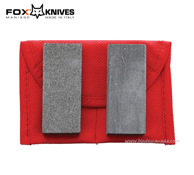 Fox Italy Two Stone Set, Extra Coarse, with Storage Case, PL005