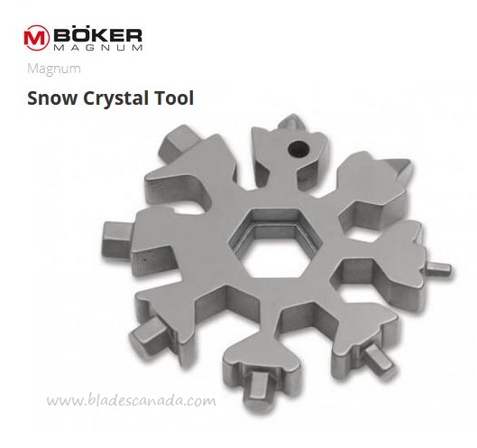 Boker Magnum Snow Crystal Tool, 09SC009