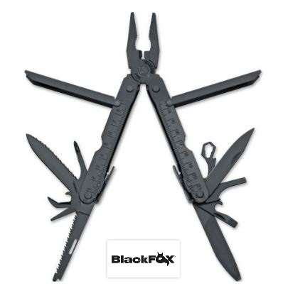 BlackFox BF-200 MultiTool, Nylon Pouch, Fox09FX004