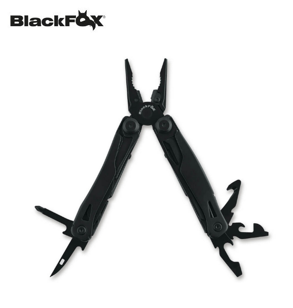 Black Fox Resilience Multitool, Stainless Black, 09FX121