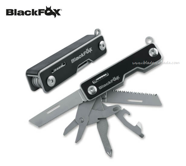 BlackFox Pocket Boss Multitool, Black, BF-205