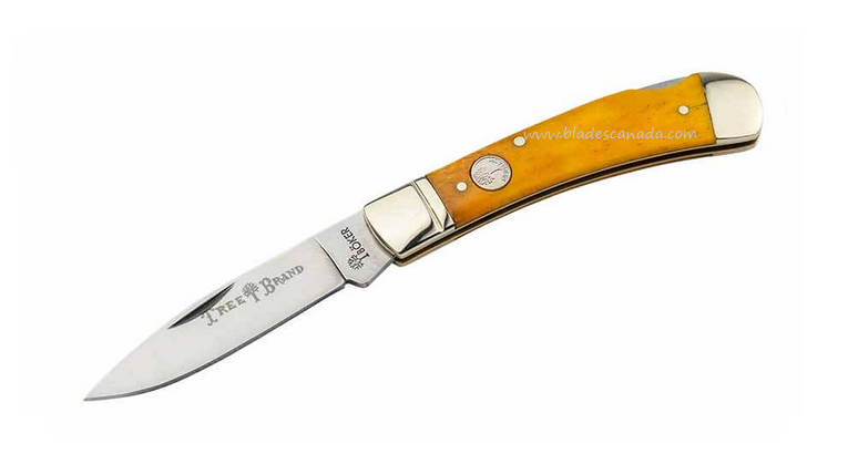 Boker Manufaktur Traditional Series 2.0 Gentleman's Folding Knife, D2, Yellow Bone, 110814