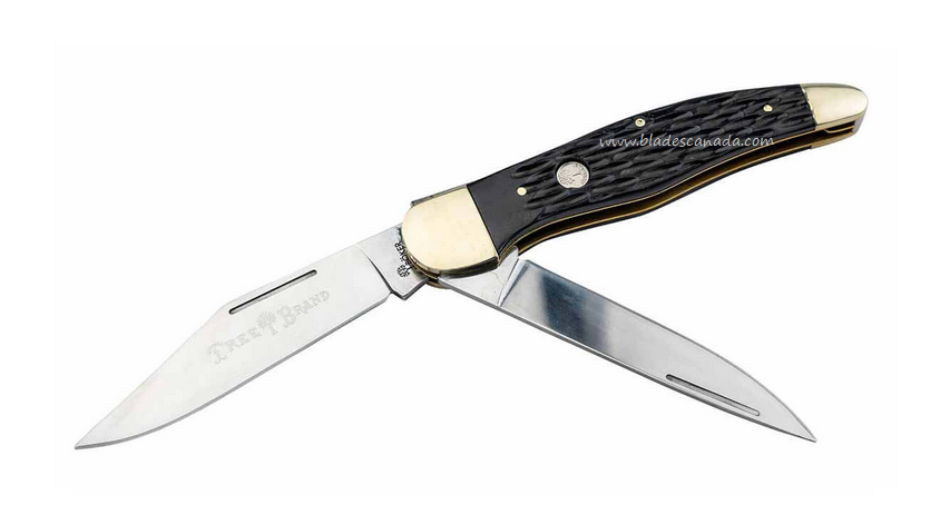 Böker Manufaktur Traditional Series 2.0 Folding Knife, D2, Bone Black, 110837
