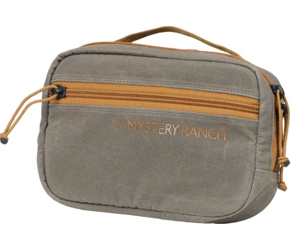 Mystery Ranch Mission Control Pouch Small - Waxed Wood