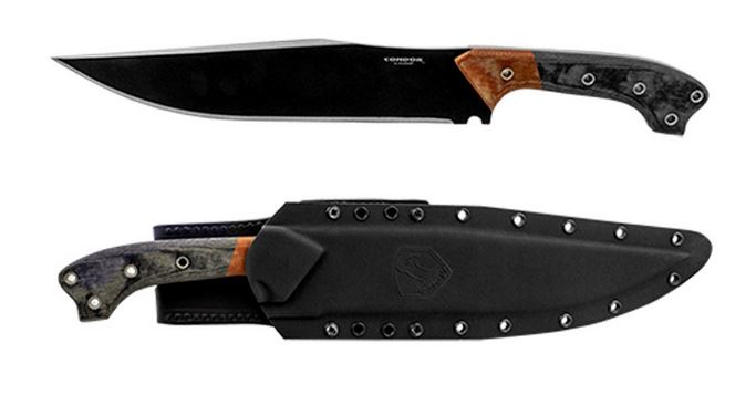Condor Atrox Fixed Blade Knife, 1075 Carbon Steel, Kydex Sheath, CTK1814-10.8HC - Click Image to Close