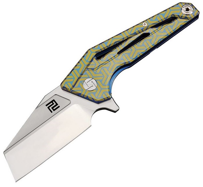Artisan Cutlery Ravine Flipper Framelock Knife, S35VN, Titanium, 1819GBU02