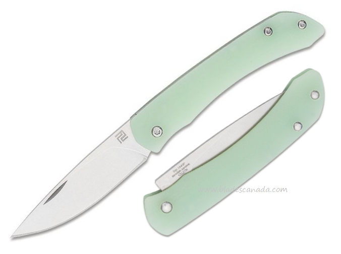 Artisan Cutlery Biome Slipjoint Folding Knife, 12C27 Sandvik, G10 Natural, 1840PNTG
