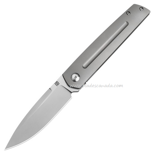 Artisan Cutlery Sirius Flipper Framelock Knife, CPM S35VN, Titanium, 1849GGY