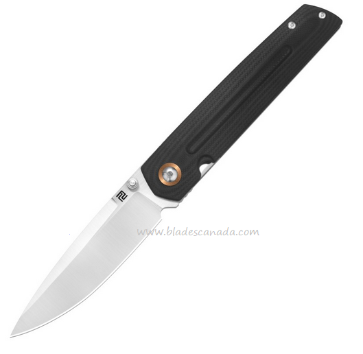 Artisan Cutlery Sirius Flipper Folding Knife, AR-RPM9 Steel, G10 Black, 1849PBK