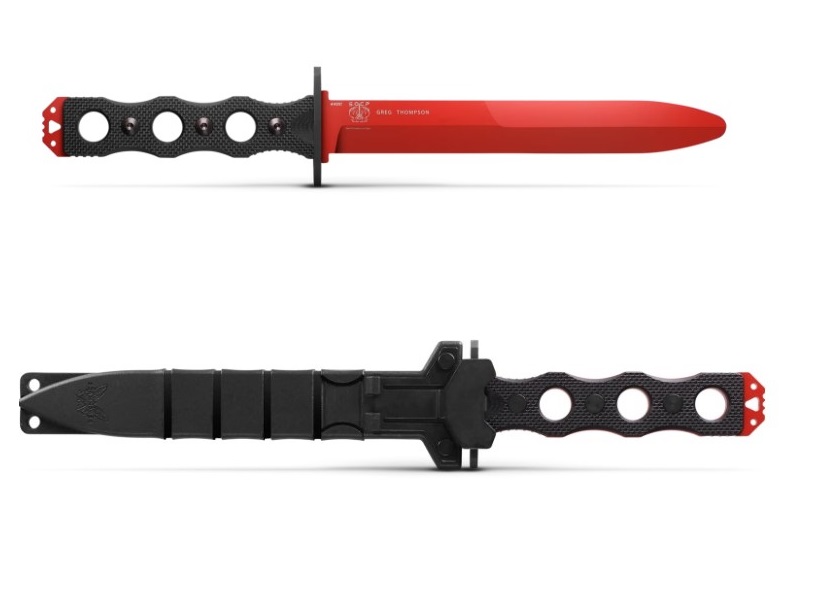 Benchmade SOCP 185T Trainer Knife, G10 Black, BM185T